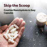 Micro Ingredients Micronized Creatine Capsules in a lifestyle setting