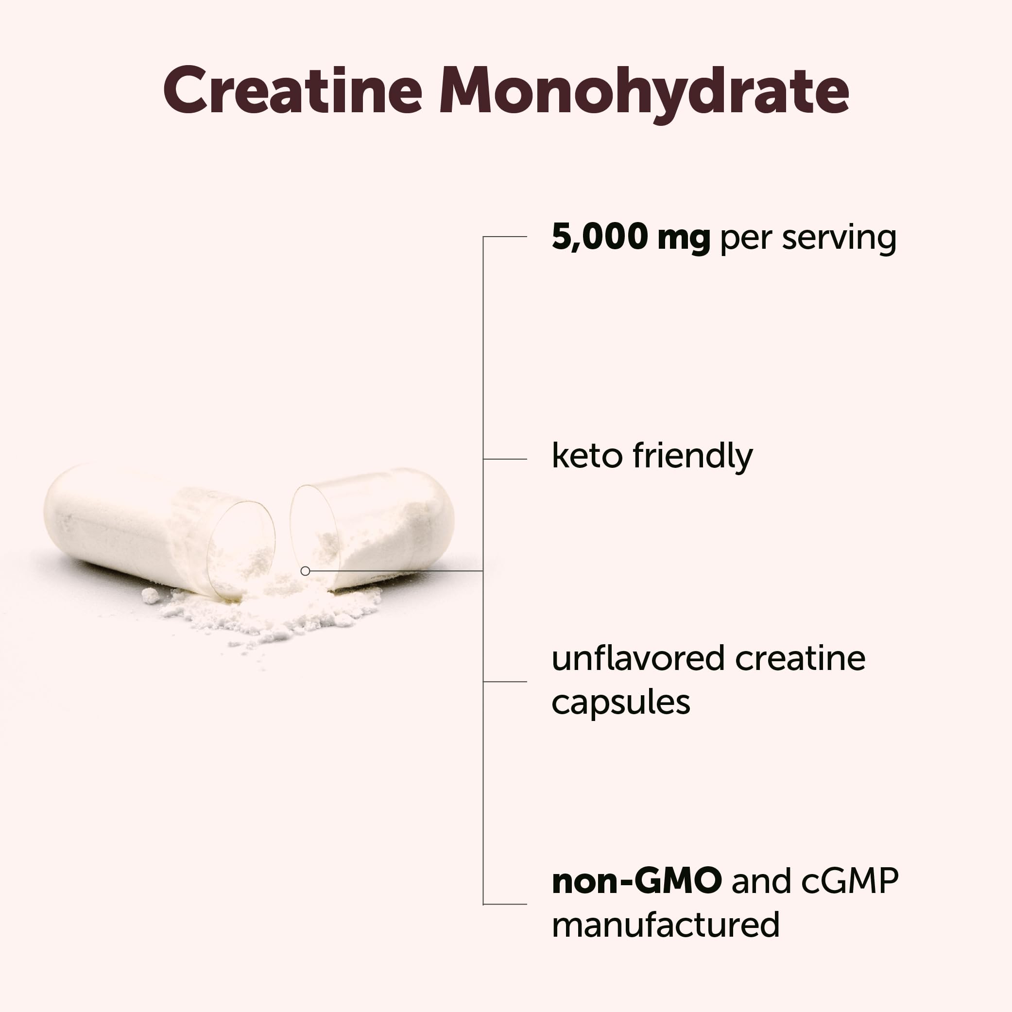 Micro Ingredients Micronized Creatine Capsules packaging