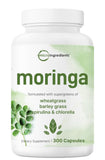 Micro Ingredients Moringa Oleifera Capsules bottle front view