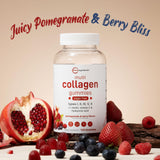 Micro Ingredients Multi Collagen Gummies with a spoonful of gummies