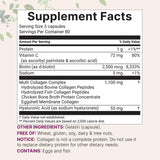 Micro Ingredients Multi Collagen Peptides Complex capsules side view