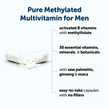Micro Ingredients multivitamin bottle side view