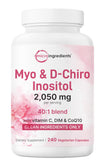 Micro Ingredients Myo & D-Chiro Inositol Complex 200g front view