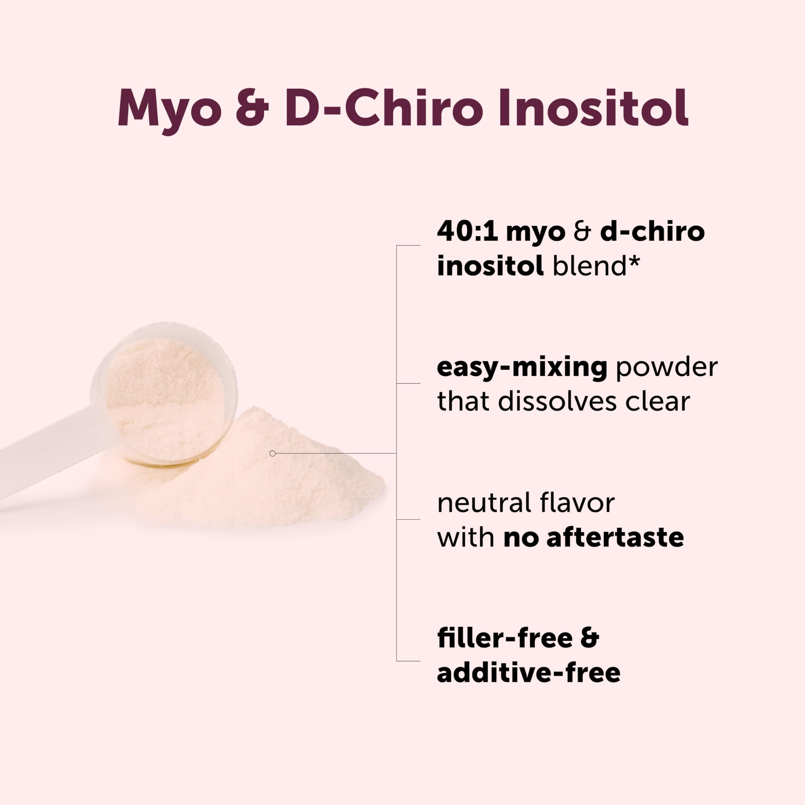 Micro Ingredients Myo-Inositol & D-Chiro Inositol Powder 454g packaging
