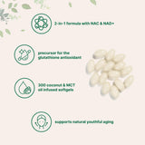 Micro Ingredients NAC softgels with coconut oil base