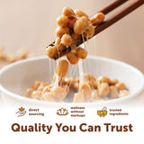 Micro Ingredients Nattokinase Softgels in a hand