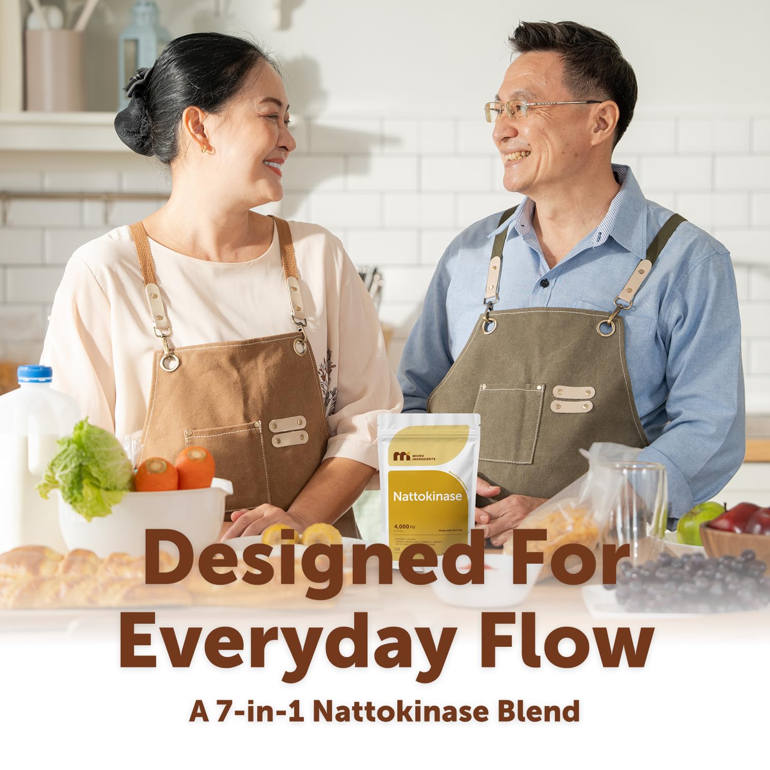Micro Ingredients Nattokinase Softgels nutritional information