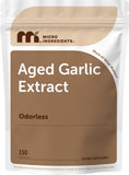 Micro Ingredients Odorless Aged Garlic Extract Softgels front view