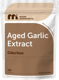 Micro Ingredients Odorless Aged Garlic Extract Softgels front view
