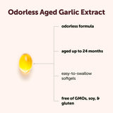 Micro Ingredients Odorless Aged Garlic Extract Softgels packaging