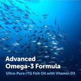 Micro Ingredients Omega-3 Fish Oil softgel bottle