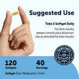 Micro Ingredients Omega-3 Fish Oil Softgels 3000mg packaging