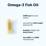 Micro Ingredients Omega-3 Fish Oil Softgels 3000mg packaging