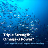 Micro Ingredients Omega-3 Fish Oil Softgels 4200mg softgel close-up