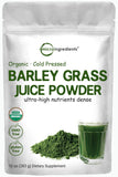 Micro Ingredients Organic Barley Grass Juice Powder front view