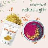 Micro Ingredients Organic Bee Pollen Granules side view