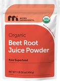 Micro Ingredients Organic Beet Root Juice Powder 454g front view