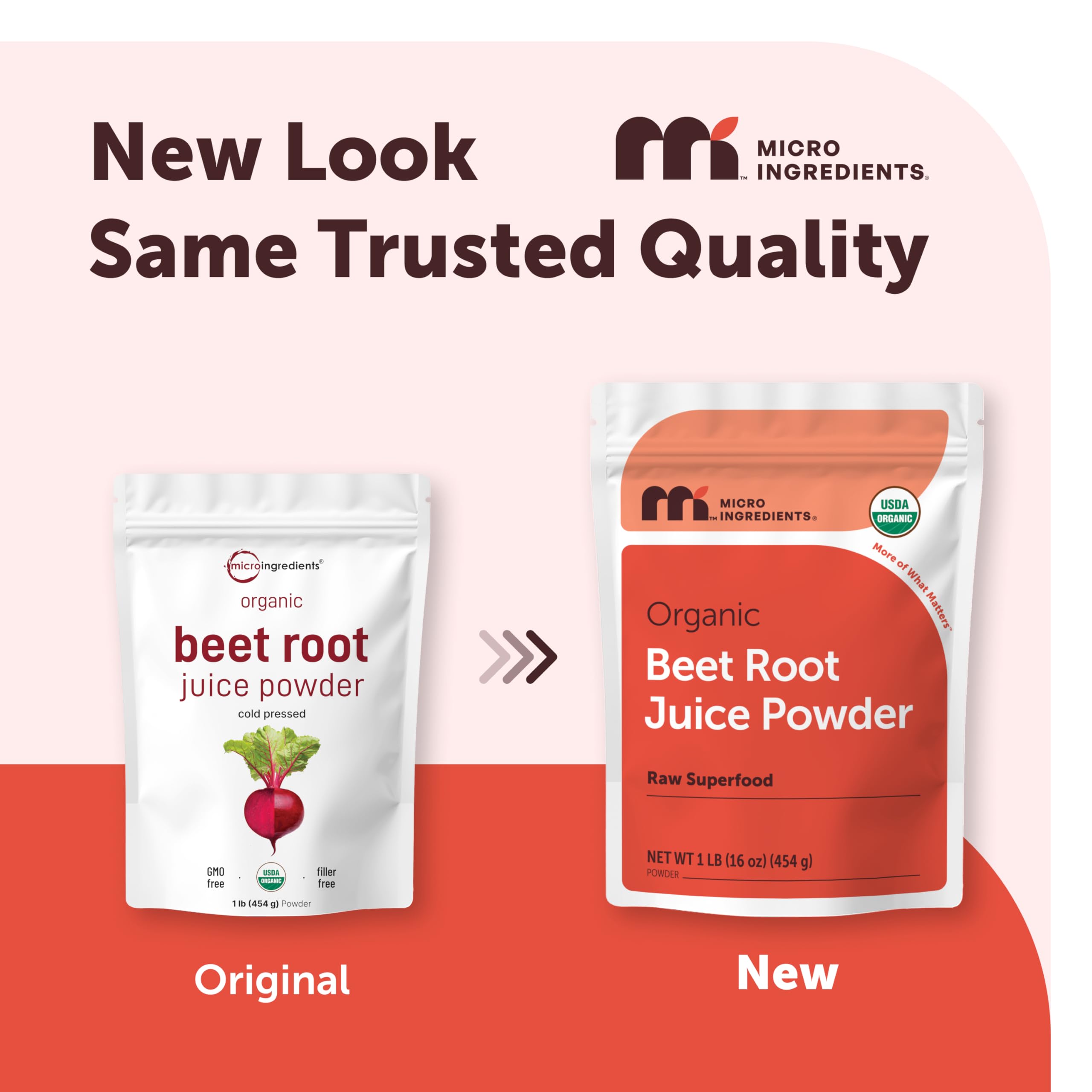 Micro Ingredients Organic Beet Root Juice Powder packaging