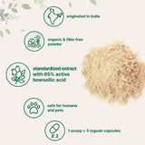 Micro Ingredients Organic Boswellia Extract Powder side view