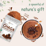 Micro Ingredients Organic Chaga Mushroom Extract Powder side view