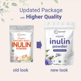 Micro Ingredients Organic Chicory Root Inulin Powder packaging