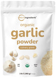 Micro Ingredients Organic Garlic Powder 3lb pouch front view