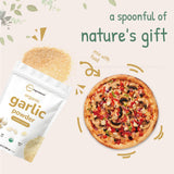 Micro Ingredients Organic Garlic Powder with herbs and spices on a kitchen counter