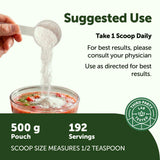 Micro Ingredients Organic Inulin Powder 500g in a smoothie