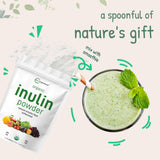 Micro Ingredients Organic Inulin Powder in a smoothie