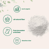 Micro Ingredients Organic Inulin Powder scoop included