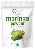 Micro Ingredients Organic Moringa Leaf Powder 907g front view