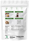 Micro Ingredients Organic Stevia Powder packaging side view