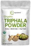 Micro Ingredients Organic Triphala Powder front view packaging