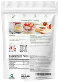 Micro Ingredients Organic Triple Soluble Fiber Powder back view packaging