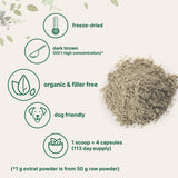 Micro Ingredients Organic Turkey Tail Mushroom Powder 240g on a kitchen countertop