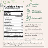 Micro Ingredients Organic Turmeric Powder packaging