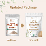 Micro Ingredients Organic Whole Psyllium Husks 1361g close-up of product