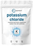 Micro Ingredients Potassium Chloride Powder 1kg front view