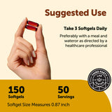 Micro Ingredients Pumpkin Seed Oil Softgels nutritional information