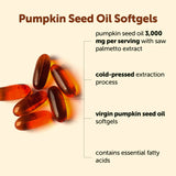 Micro Ingredients Pumpkin Seed Oil Softgels packaging