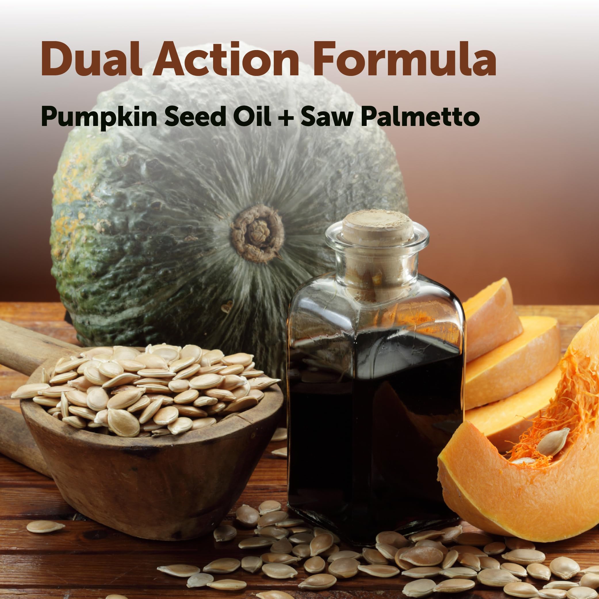 Micro Ingredients Pumpkin Seed Oil Softgels with saw palmetto extract