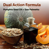 Micro Ingredients Pumpkin Seed Oil Softgels with saw palmetto extract
