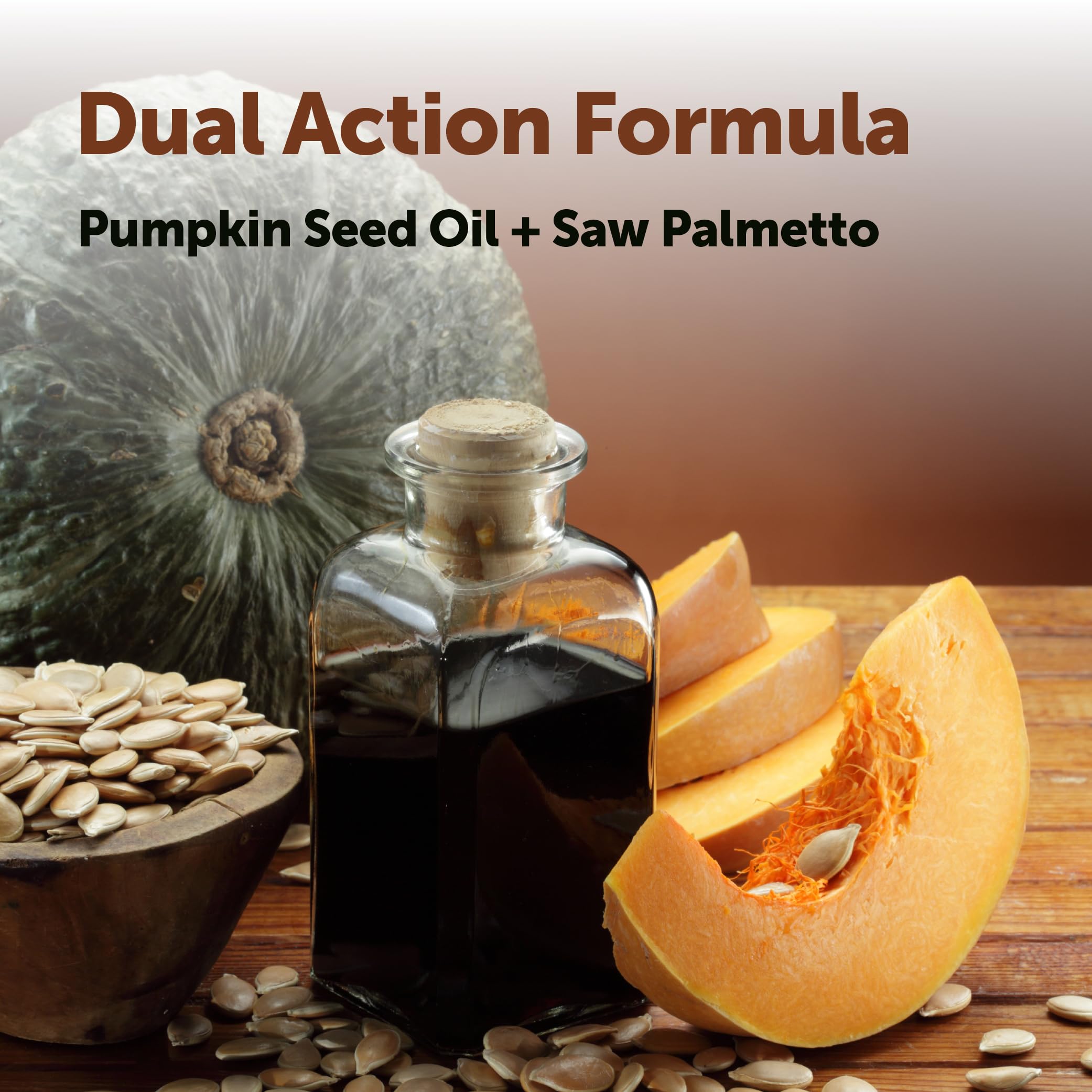 Micro Ingredients Pumpkin Seed Oil Softgels with saw palmetto extract