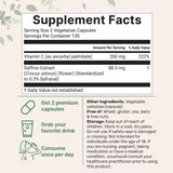 Micro Ingredients Pure Saffron Extract veggie capsules close-up