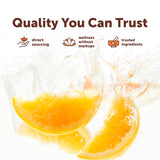 Micro Ingredients Quercetin Zinc Vitamin C Supplement with a measuring spoon