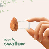 Micro Ingredients Super Enzymes+ capsules on a wooden surface