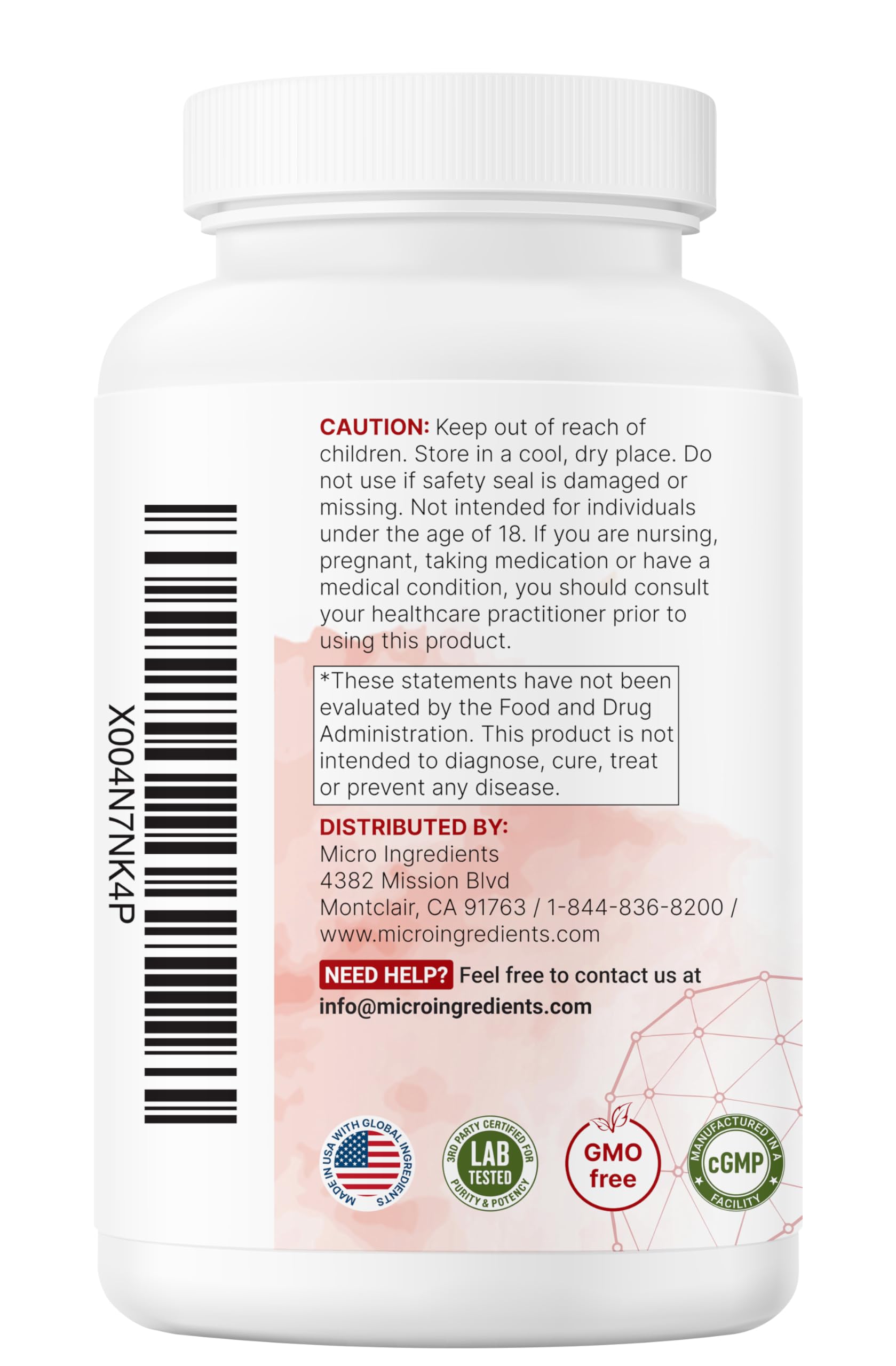 Micro Ingredients TUDCA Complex bottle with natural background