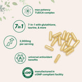 Micro Ingredients TUDCA Complex ingredients list on packaging