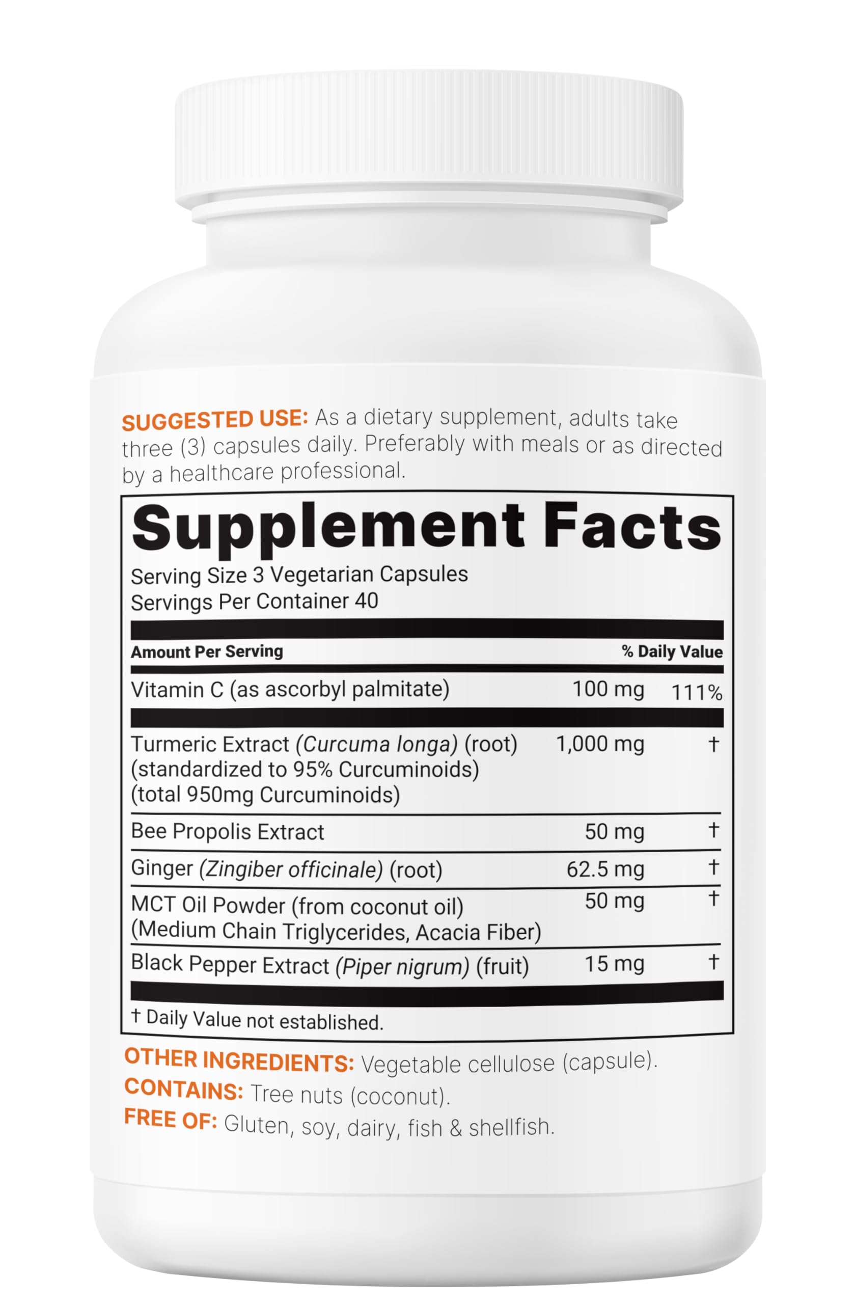 Micro Ingredients turmeric complex with lifestyle background