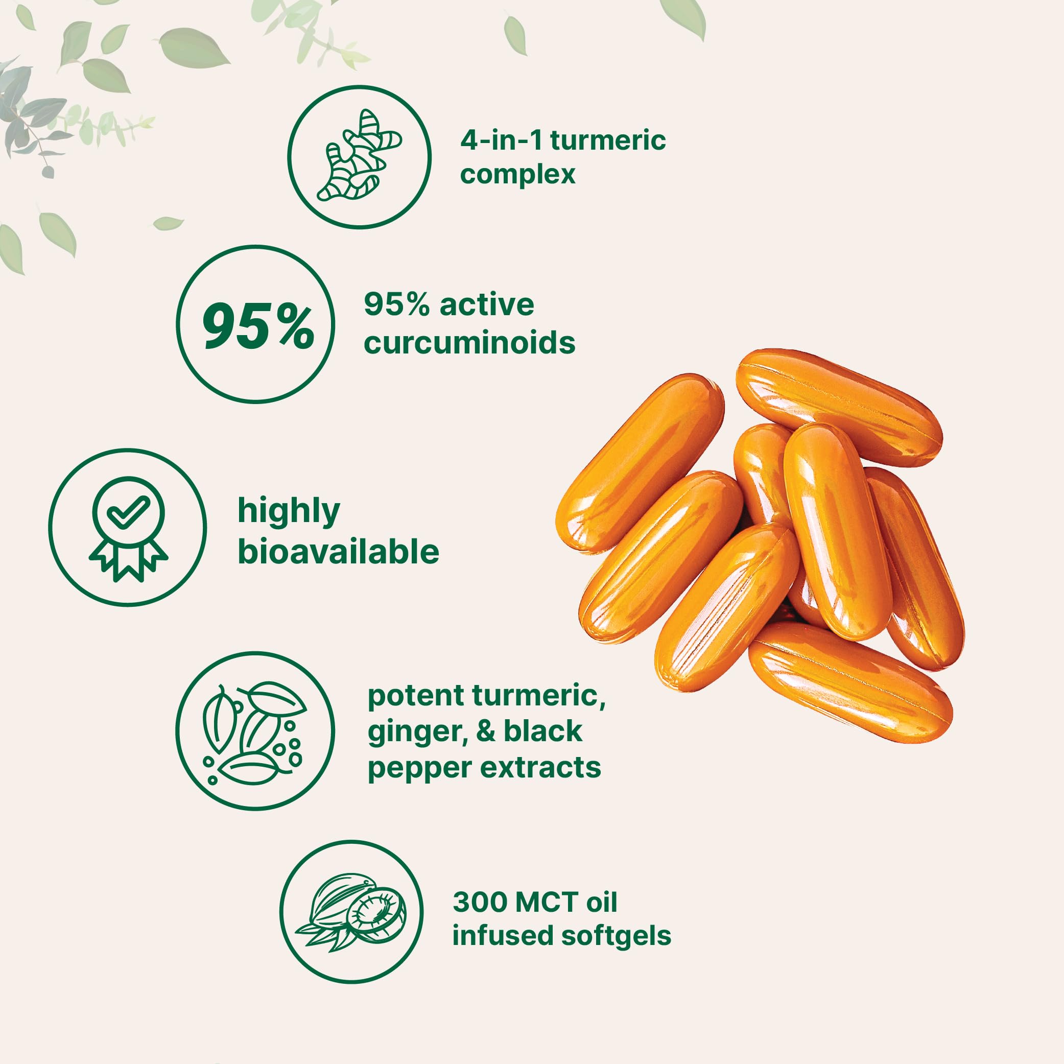 Micro Ingredients Turmeric Curcumin 3000mg Complex packaging